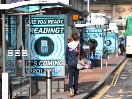 JCDecaux converts British town to NFC advertising