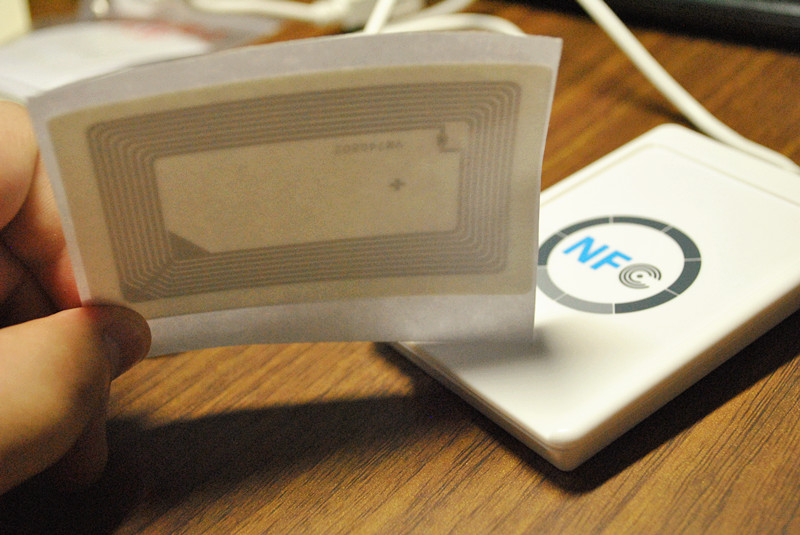 Paper NFC tags