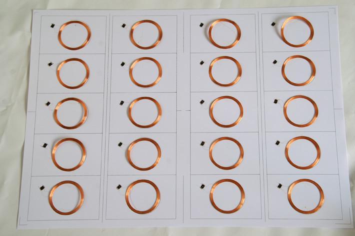 Sheet type RFID inlay