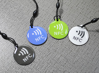 Epoxy NFC key tags